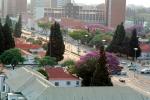 cityscape, buildings, homes, trees, Harare, CKZV01P02_06