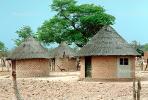 Thatched Roof Houses, Homes, Grass Roof, buildings, roundhouse, desert, building, Sod, CKZV01P02_14.1725