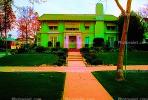Psychedelic House, Home, Mansion, Frontyard, Sidewalk, psyscape, CLAV01P09_06B.1726