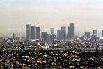 Downtown Smog, Buildings, Skyline, Cityscape, Homes, Exterior, March 1987, CLAV01P11_18B