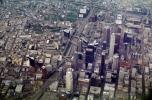 Downtown Los Angeles, Cityscape, Skyline, Buildings, Freeway, interchange, high rise, CLAV03P09_06