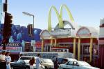 McDonalds, Hollywood Blvd, cars, bus, Automobiles, Vehicles, CLAV05P12_02