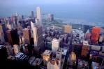 View Looking East from Sears Tower, buildings, Cityscape, Skyline, CLCV01P07_18