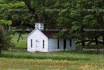 One Room Schoolhouse, church, building, trees, CMKV01P05_03B.1729