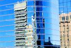 Building Reflection, Glass, Skyscraper, Downtown, Exterior, Outdoors, Outside, CMMV01P11_18