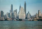 Downtown, docks, piers, waterfront, Manhattan, 1954, 1950s, CNYV01P01_05