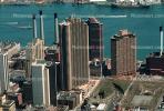 buildings, midtown Manhattan, smokestacks, boats, East River, East-River, CNYV02P01_08.1734