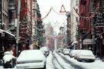 buildings, winter, wintertime, snow, Cars, automobile, vehicles, CNYV02P15_05