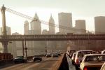 Manhattan-Bridge, East-River, Cars, automobile, vehicles, 25 November 1989, CNYV03P03_13