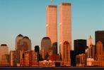 World Trade Center, Sunset, Sunclipse, Cityscape, Skyline, 1 December 1989, CNYV04P02_19.1735