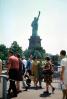 Bring me Your Tired Huddled Masses, Immigration at the Statue Of Liberty, July 1969, 1960s, CNYV05P14_17