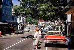 Buick car, automobile, sedan, Main Street, Martha's Vineyard, August 22 1963, 1960s, COEV01P01_11