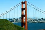 Golden Gate Bridge on a Clear Day, Cityscape, Skyline, CSFV04P02_13