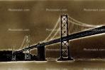 San Francisco Oakland Bay Bridge, abstract, CSFV13P12_03
