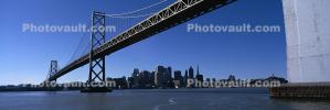 San Francisco Oakland Bay Bridge, Panorama, CSFV18P05_12