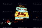 MGM Grand Hotel, Tom Jones, Night, Nighttime, Neon Lights, CSNV01P02_07.1744