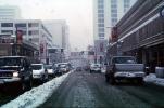 Reno Arch, Virginia Street, Downtown, snow, blizzard, sleet, storm, Cold, Ice, Winter, Wintry, Cars, vehicles, Automobile, CSNV01P11_11