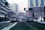 Reno Arch, Virginia Street, Downtown, snow, blizzard, sleet, storm, Cars, vehicles, CSNV01P11_12