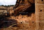 Cliff Palace, Dwellings, Cliff Dwellings, Cliff-hanging Architecture, CSOV01P10_01.1744
