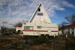 A-Frame House, trailer, home, Building, domestic, domicile, residency, housing, CSZD01_101
