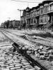 Rail tracks, victorians, 1906 San Francisco Earthquake, DAED01_006