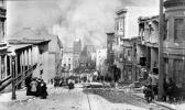 Fire, smoke, buildings, Destroyed Buildings, Collapse, 1906 San Francisco Earthquake, DAED01_027