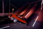 Collapsed Section of the Bridge, Loma Prieta Earthquake (1989), Bay Bridge, 1980s, DAEV01P04_06