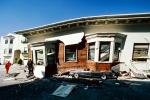 Crushed Car, Collapsed House, Marina district, Loma Prieta Earthquake (1989), 1980s, DAEV01P12_07