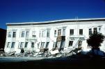 Collapsed Apartment Building, Fillmore Street, Marina district, Loma Prieta Earthquake (1989), 1980s, DAEV02P03_12