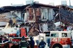 Fillmore Street, Marina district, Loma Prieta Earthquake (1989), 1980s, Fire Truck, DAEV02P06_09