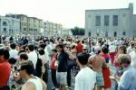 Crowds, People, Refugee Center, Marina district, Loma Prieta Earthquake (1989), 1980s, DAEV02P09_02