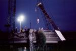 Telescoping Crane, Pancake Collapse, Cypress Freeway, Loma Prieta Earthquake (1989), 1980s, DAEV02P13_12