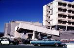 Car, building collapse, 1971 San Fernando Valley Earthquake, DAEV04P11_14