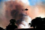 Smoke, Water Bucket, Firefighting Helicopter, bucket, DAFD01_077