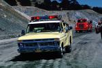 Ford firetruck, grill, San Rafael, California, 1980s, DAFV01P01_12