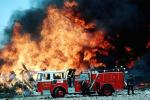 Mission Bay, San Francisco, Seagrave Truck, Fire Engine, Flames from hell, DAFV02P04_01
