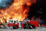 Mission Bay, San Francisco, Seagrave Truck, Fire Engine, Flames from hell, DAFV02P04_02