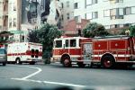 Fire Engine, Ambulance, Tenderloin District, San Francisco, SFFD, DAFV07P09_10