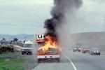 U-Haul Truck in Flames, US Highway 101, U-Haul, 27 December 2001, DAFV08P06_10