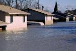 Flooded suburban neighborhood, Homes, Houses, Northern California, DASV02P02_02