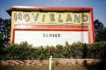 drive-in, Movieland, Closed, Signage, marquee, EFCV01P06_08
