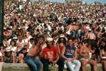 Audience, People, Crowds, JFK Stadium, Live Aid Benefit Concert, 1985, Philadelphia, Spectators, EMCV01P09_18