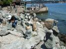 Rocks, stones, mounds, Piles, Stack, Nature, Balance, Waterfront, Sausalito, Cairn, ESAD01_002