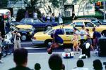 summer, taxi cab, people, Car, Automobile, Vehicle, Manhattan, ETBV01P10_08