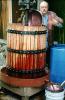 Oak Wine Barrels, press, crusher, FAWV02P04_02