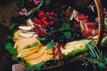 fruit cornucopia, Strawberries, Melons, Watermelon, Apples, FDNV01P02_12.0944
