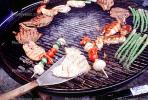 Meat, Steak, Hot Dogs, Vegetables, Shish-Ka-Bob,, Salmon, BBQ, Barbecue, Kentucky Derby Party, FDNV02P08_18