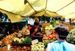 Vegetables, Open Air Market, Santiago, Chile, FGBV01P03_04