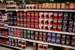 canned coffee aisle, Supermarket Aisles, FGNV01P12_07