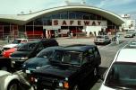 Safeway Grocery Store, Parking, 16th street and Potrero Avenue, shopping center, Cars, vehicles, mall, Automobiles, San Francisco, FGNV01P13_17